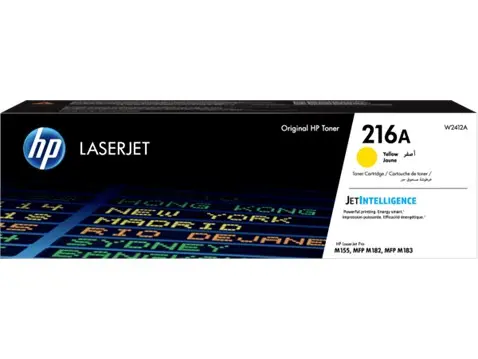HP216A Yellow Toner W2412A