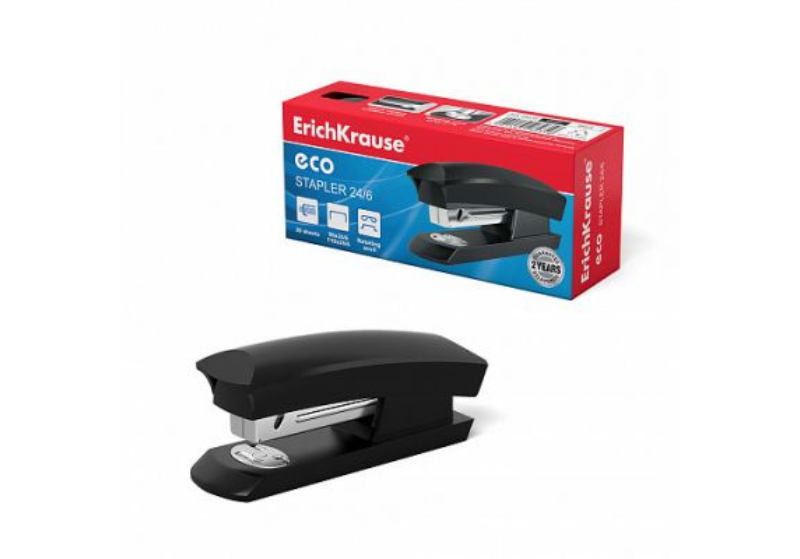 ERICH KRAUSE Stapler 24/6 ECO ST1 30 sheets 2 years guarantee EK28236 EK28235