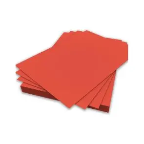 Paper A4 80gsm coloured x 500 sheets RED