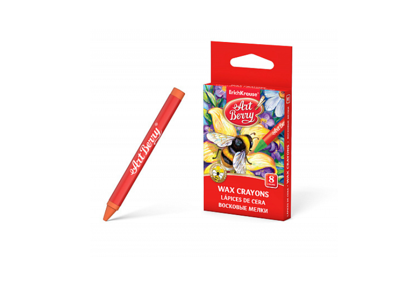 ERICH KRAUSE Artberry Crayons wax 6col 34929