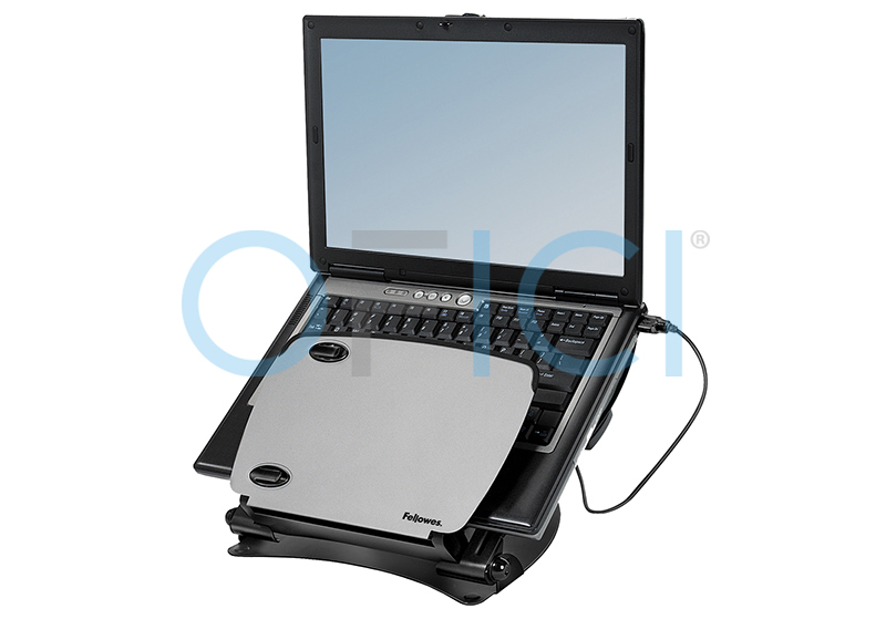 FELLOWES Professional Laptop Riser Workstation with usb 8024602