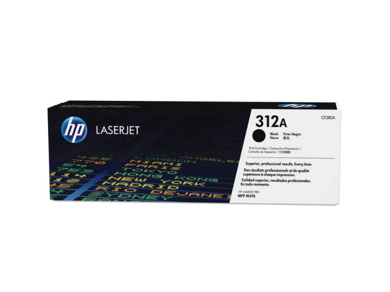 HP312a Black Toner CF380A
