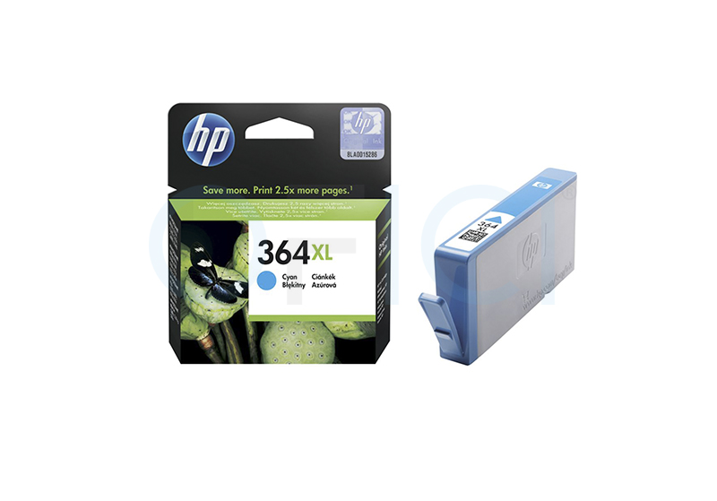 HP364XL Cyan Cartridge CB323EE