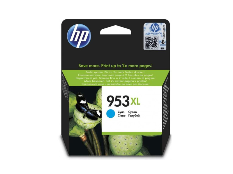 HP953XL Cyan Cartridge F6U16AE