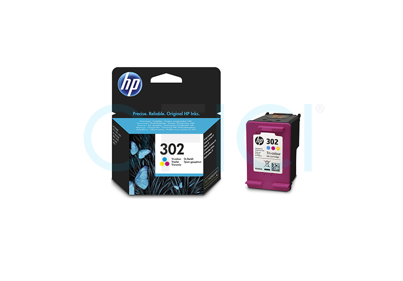 HP302 Colour Cartridge F6U65AE