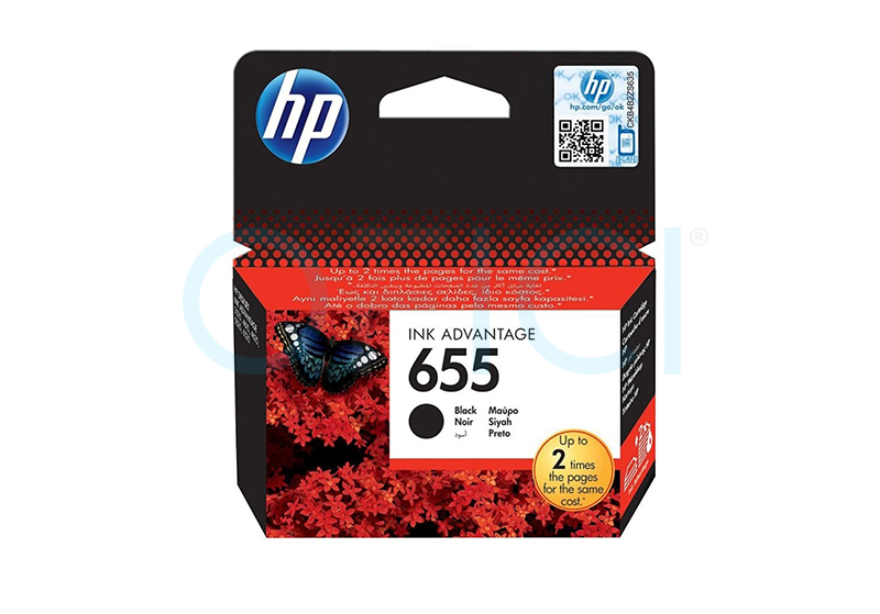 HP655 Cartridge Black CZ109AE