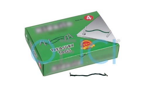 [TT10205] Treasury Tags Size No.4 102mm x 80pcs
