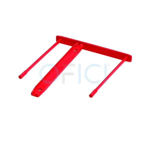 [89602] FELLOWES Archive Clip Red 100pk 0089602