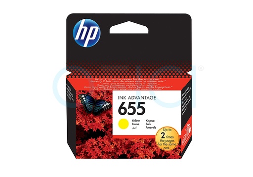 [CZ112AE] HP655 Cartridge Yellow CZ112AE