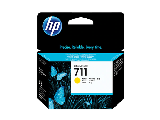[CZ132A] HP711 Yellow Cartridge CZ132A