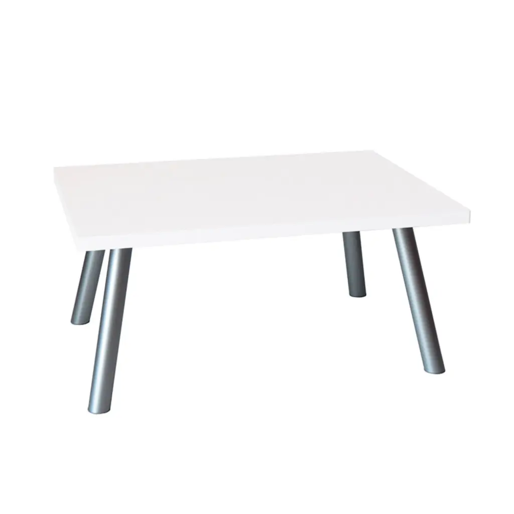 WAITING TABLES WHITE WOOD TOP 50x70x35cm FC28