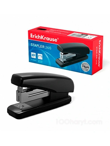 ERICH KRAUSE Stapler No 246 black 25 sheets 2433