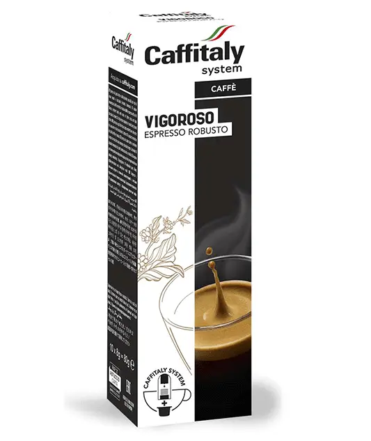 CAFFITALY Capsule Espresso Vigoroso Coffee x10 MISC.514R