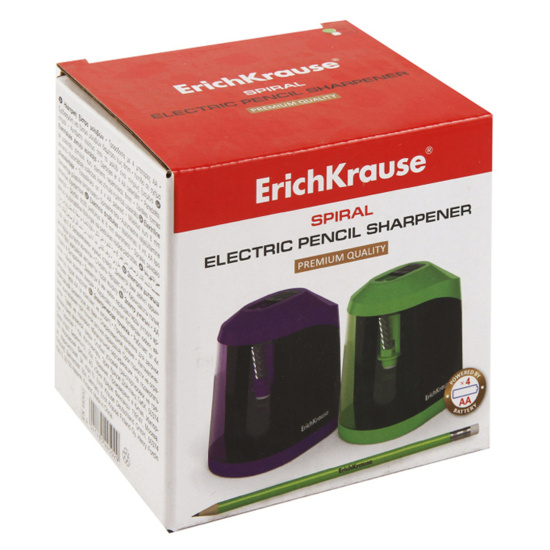 ERICH KRAUSE Electric sharpener Spiral with container EK44502