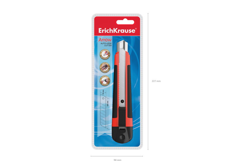 ERICH KRAUSE Cutter auto-lock Arrow 18 mm 19152