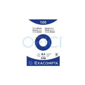 Bristol Board White Certificate Paper A4 x 100 sheets 205gsm 10506E