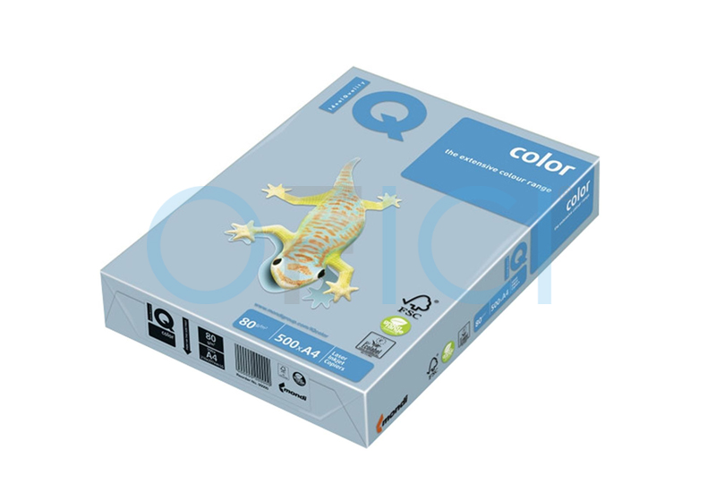 Paper A4 80gsm coloured Pale Blue x 500 sheets BL29