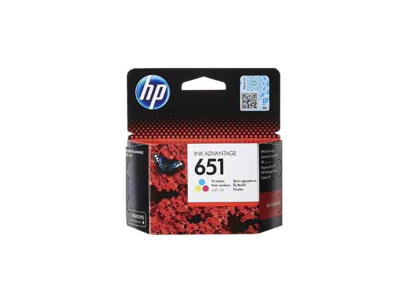 HP651 Colour Cartridge C2P11AE
