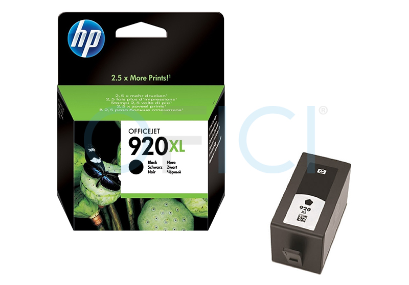 HP920xl Black Cartridge CD975AE
