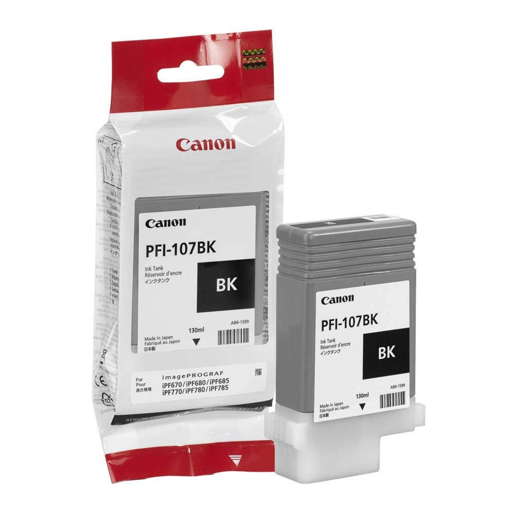 Canon PFI107 Black 6705B001