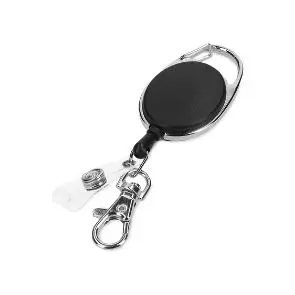 Pull Out Cord Key Chain