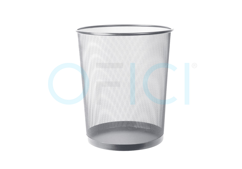 ERICH KRAUSE Wire Mesh Waste Paper Bin SILVER EK22516