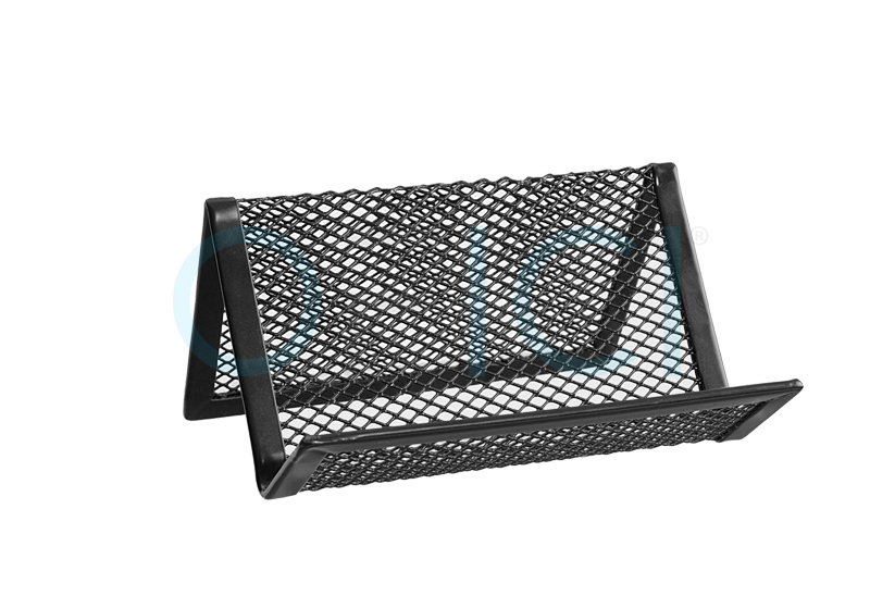 ERICH KRAUSE Wire Mesh Business Card Holder BLACK EK22507