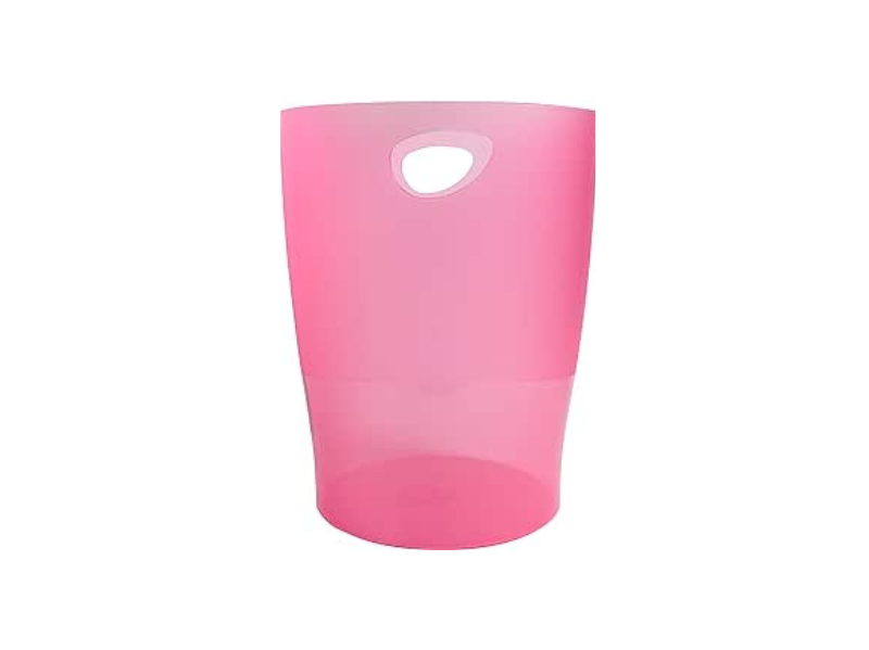 EXACOMPTA Ecobin Waste Paper Bin Raspberry 45354D