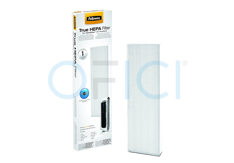 FELLOWES True Hepa Filter with Aerasafe Antimicrobial Treatment Large 9287201