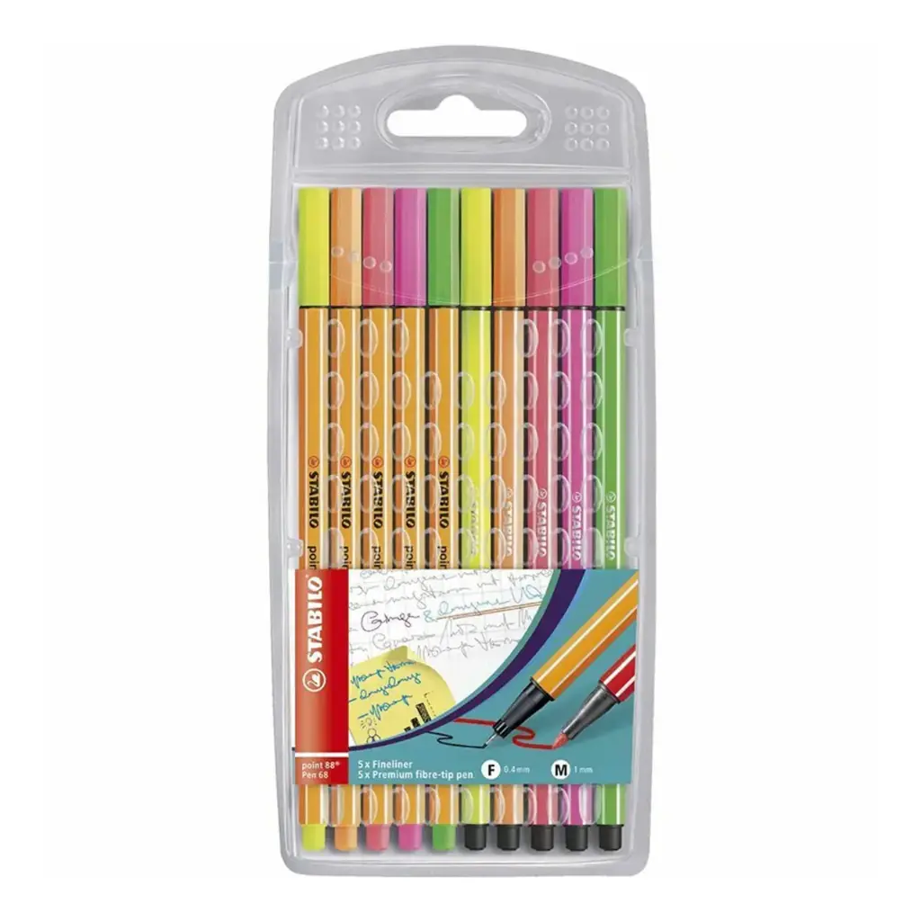 Fine Liner FLA Assorted x 10
