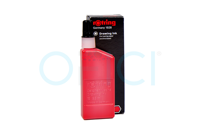 Rotring Isograph Ink Bottle 23ml Red S0216040