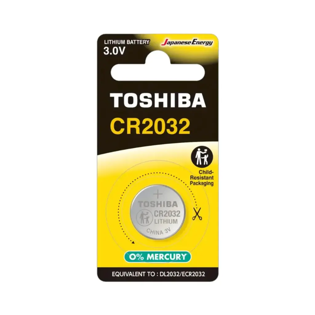 TOSHIBA Battery 3v CR2032 Lithium 152725