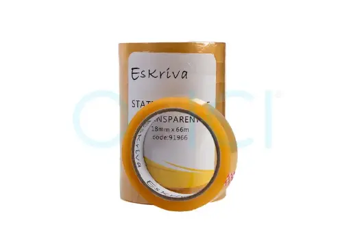 [91966] Tape Transparent Large Core 18mm x 66m 91966/1350/8