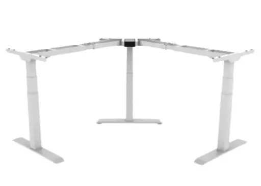 Sit Stand Desk Triple Motor - Three in One Twist (90°)