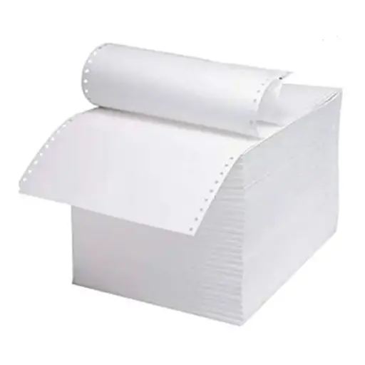 [50002] Paper 1 Ply White 9.5X11 (24X11) 1000Sheets (Computer paper) 