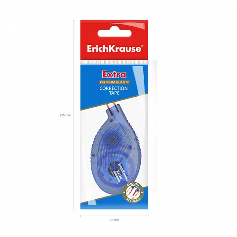 [46142] ERICH KRAUSE Correction tape Extra 5mm x 8m Blue 46142