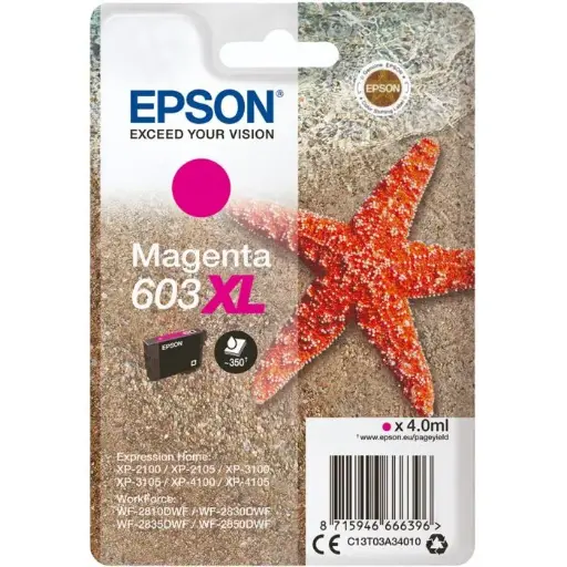 [C13T03A34010] Epson 603XL Magenta C13T03A34010