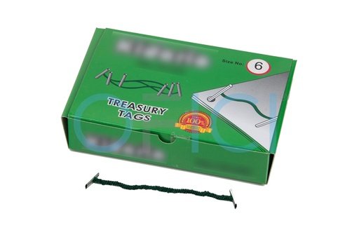 [TT10016] Treasury Tags Size No.6 152mm x 80pcs