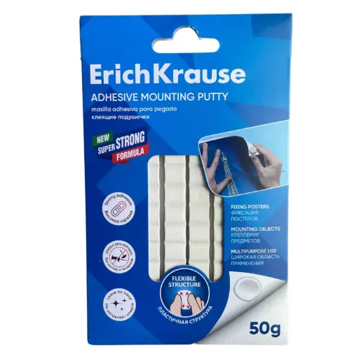 [59666] ERICH KRUASE Multi Tack Adhesive Mounting Putty White 50g 59666