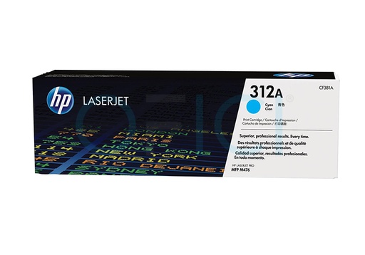 [CF381A] HP312a Cyan Toner CF381A