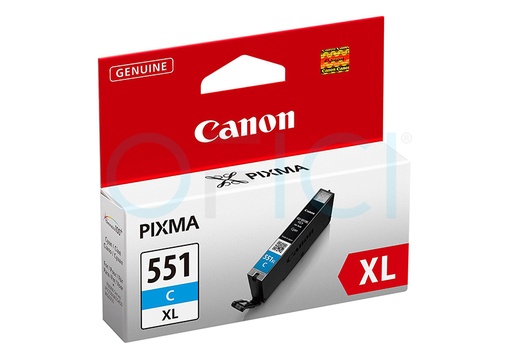 [6444B001] Canon CLI 551XL Cyan 6444B001