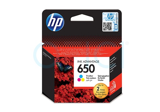 [CZ102AE] HP650 Ink Cartridge Colour CZ102AE