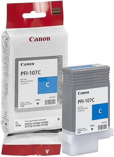 [6706B001] Canon PFI107 Cyan 6706B001