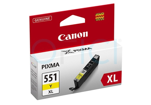[6446B001] Canon CLI 551XL Yellow 6446B001