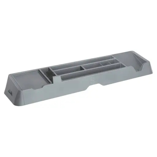 [67038D] EXACOMPTA Toolbar Desk Tidy Organiser Mouse Grey 67038D
