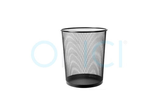 [EK22515] ERICH KRAUSE Wire Mesh Waste Paper Bin BLACK EK22515