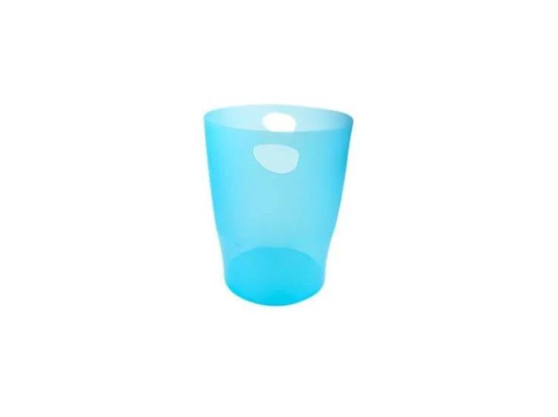 [45383D] EXACOMPTA Ecobin Waste Paper Bin Turquoise 45383D