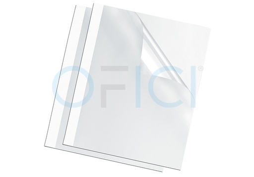 [53154] FELLOWES Thermal Cover White 6mm x100 53154
