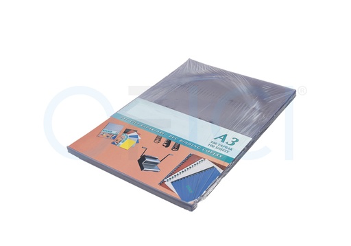 [77300] Binding Cover A3 Transparent PVC x 100 sheets