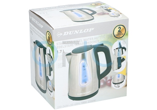[12047] Kettle Stainless Steel 1.7L 12047